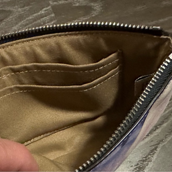 Corner Zip Wristlet With Tie Dye Print - Picture 4 of 4